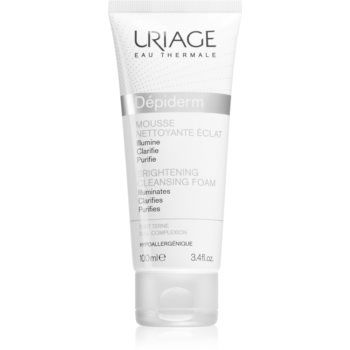 Uriage Dépiderm Brightening Cleansing Foam spuma de curatat pentru o piele mai luminoasa