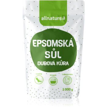 Allnature Epsom salt Oak Bark saruri de baie