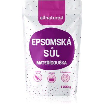 Allnature Epsom salt Motherwort saruri de baie