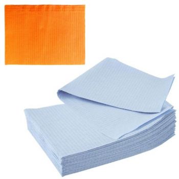 Bavete-Campuri Cosmetice Orange - Prima PE and Paper Medical Towel Tissue 33 x 45 cm la reducere