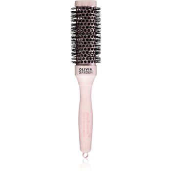 Olivia Garden ProThermal Pastel Pink perie rotundă pentru păr