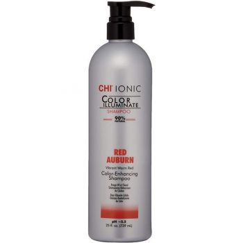 Sampon Nuantator Rosu Castaniu - CHI Farouk Ionic Color Illuminate Shampoo Red Auburn, 739 ml la reducere