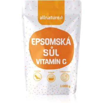 Allnature Epsom salt Vitamin C saruri de baie