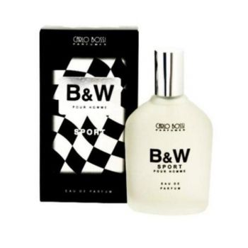Apa de parfum pentru barbati Carlo Bossi, B&W Sport, 100 ml
