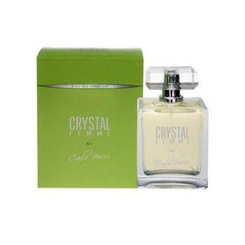 Apa de parfum pentru femei Carlo Bossi, Crystal Femme Green, 100 ml