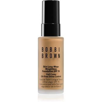 Bobbi Brown Mini Skin Long-Wear Weightless Foundation machiaj persistent SPF 15