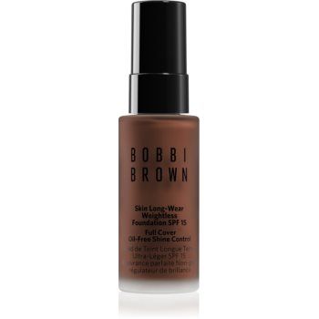 Bobbi Brown Mini Skin Long-Wear Weightless Foundation machiaj persistent SPF 15 de firma original