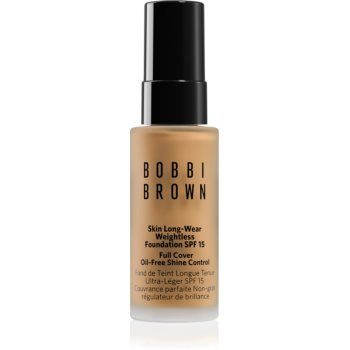 Bobbi Brown Mini Skin Long-Wear Weightless Foundation machiaj persistent SPF 15