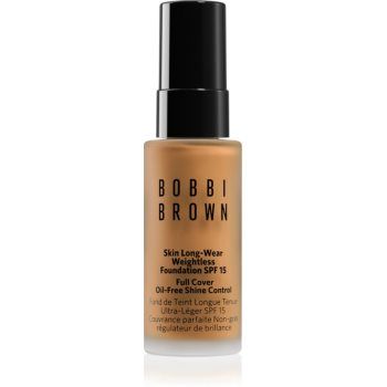 Bobbi Brown Mini Skin Long-Wear Weightless Foundation machiaj persistent SPF 15 ieftin