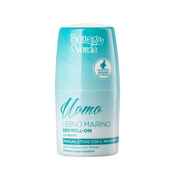 Deodorant roll-on cu aroma lemnoasa