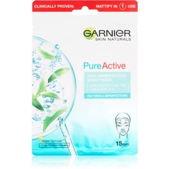 Garnier Skin Naturals Pure Active mască cu efect de curățare