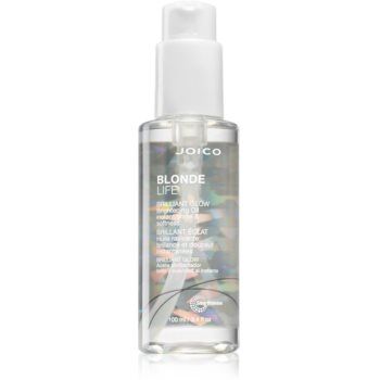 Joico Blonde Life Brilliant Glow ulei pentru strălucire pentru parul blond cu suvite