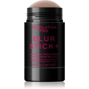 Revolution PRO Blur Stick + Primer pentru minimalizarea porilor cu vitamine B, C, E