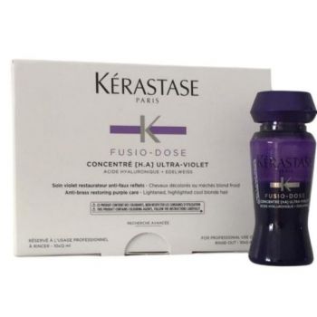 Tratament Concentrat Ultra Violet - Kerastase Fusio - Dose Concentre [H.A] Ultra-Violet, 10x 12 ml de firma original