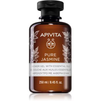 Apivita Pure Jasmine Shower Gel gel de dus hidratant cu uleiuri esentiale