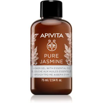 Apivita Pure Jasmine Shower Gel gel de dus hidratant cu uleiuri esentiale