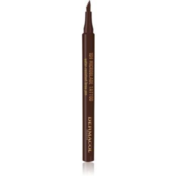 Dermacol 16H Microblade Tattoo Marker rezistent la apă pentru sprâncene