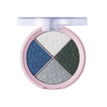 Fard de ochi Pretty by Flormar Quartet Cool Blues 04, 2.5g