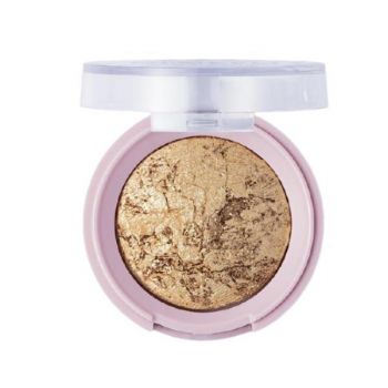 Fard de ochi Pretty by Flormar Stars Baked Golden Party 02, 2.5g de firma original