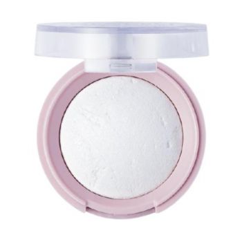 Fard de ochi Pretty by Flormar Stars Baked White Sparkles 01, 2.5g