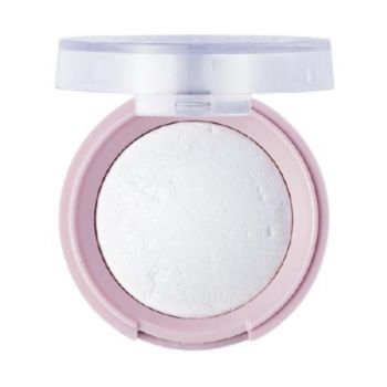 Fard de ochi Pretty by Flormar Stars Baked White Sparkles 01, 2.5g ieftin