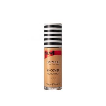 Fond de ten Pretty by Flormar Hi-Cover 07 Golden Neutral, 30 ml