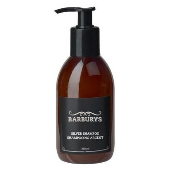 Sampon silver profesional Barburys pentru barba / par -250 ml de firma original