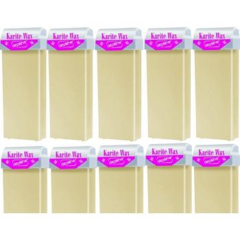 Set 10 Rezerve Ceara Epilat de unica folosinta Depileve, Professional, Karite, 1000ml