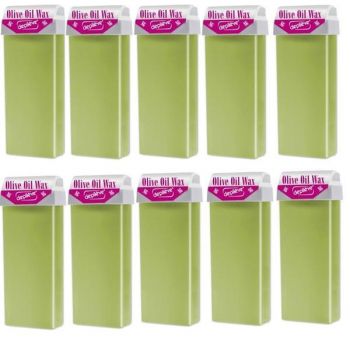 Set 10 Rezerve Ceara Epilat de unica folosinta Depileve, Professional, Ulei de masline, 1000ml