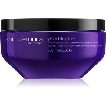 Shu Uemura Yūbi Blonde masca neutralizeaza tonurile de galben de firma originala