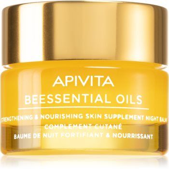 Apivita Beessential Oils balsam facial de noapte nutritie si hidratare