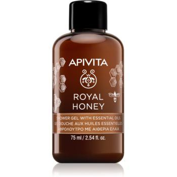 Apivita Royal Honey gel de dus hidratant cu uleiuri esentiale