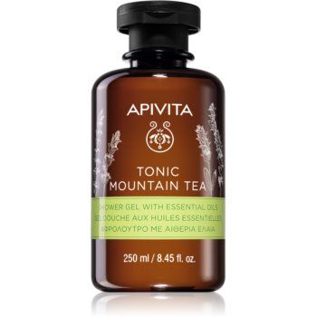 Apivita Tonic Mountain Tea Tonifying Shower Gel gel de dus tonifiant