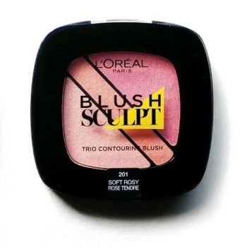 Fard de obraz Loreal Blush Sculpt Nuanta 201 Soft Rosy