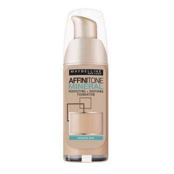 Fond de ten Maybelline Affinitone Mineral Sensitive Skin Nuanta 20 Cameo de firma original