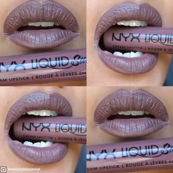 Ruj de buze lichid NYX Suede Brooklyn Thorn