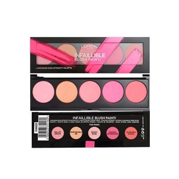 Trusa machiaj farduri de obraz Loreal Paris Infaillible Blush Paint Pinks