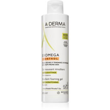 A-Derma Exomega gel de spălare emolient pentru piele uscata spre atopica