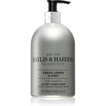 Baylis & Harding Elements Fresh Lemon & Mint Săpun lichid pentru mâini ieftin