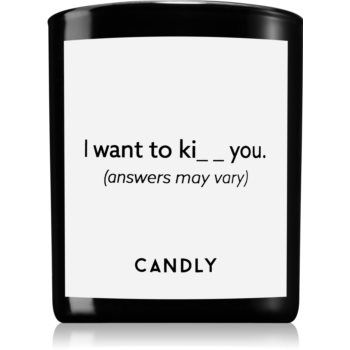 Candly & Co. I want to ki__ you lumânare parfumată