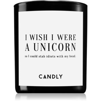 Candly & Co. I wish i were a unicorn lumânare parfumată