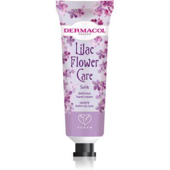 Dermacol Flower Care Lilac crema de maini ieftina