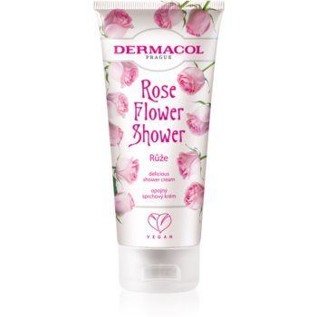 Dermacol Flower Care Rose cremă pentru duș Dermacol Flower Care Rose cremă pentru duș
