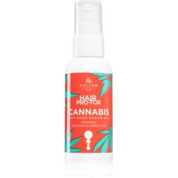 Kallos Hair Pro-Tox Cannabis ser ulei pentru varfuri deteriorate de firma original