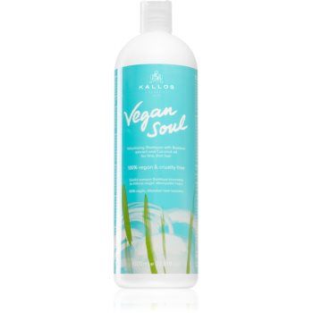 Kallos Vegan Soul Volumizing sampon pentru volum pentru par fin si subtiat