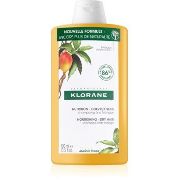 Klorane Mango șampon intens hrănitor pentru par uscat
