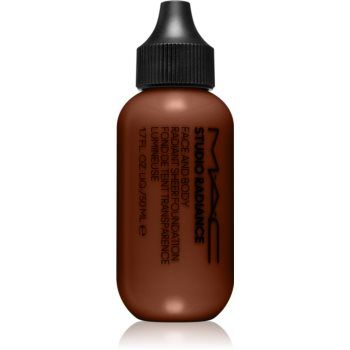 MAC Cosmetics Studio Radiance Face and Body Radiant Sheer Foundation machiaj cu acoperire ușoară pentru față și corp