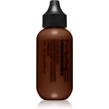 MAC Cosmetics Studio Radiance Face and Body Radiant Sheer Foundation machiaj cu acoperire ușoară pentru față și corp