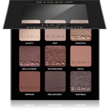 Sigma Beauty Eyeshadow Palette Hazy paletă cu farduri de ochi