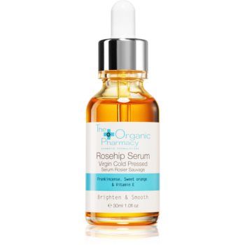 The Organic Pharmacy Skin ser regenerant si iluminator cu ulei de macese The Organic Pharmacy Skin ser regenerant si iluminator cu ulei de macese